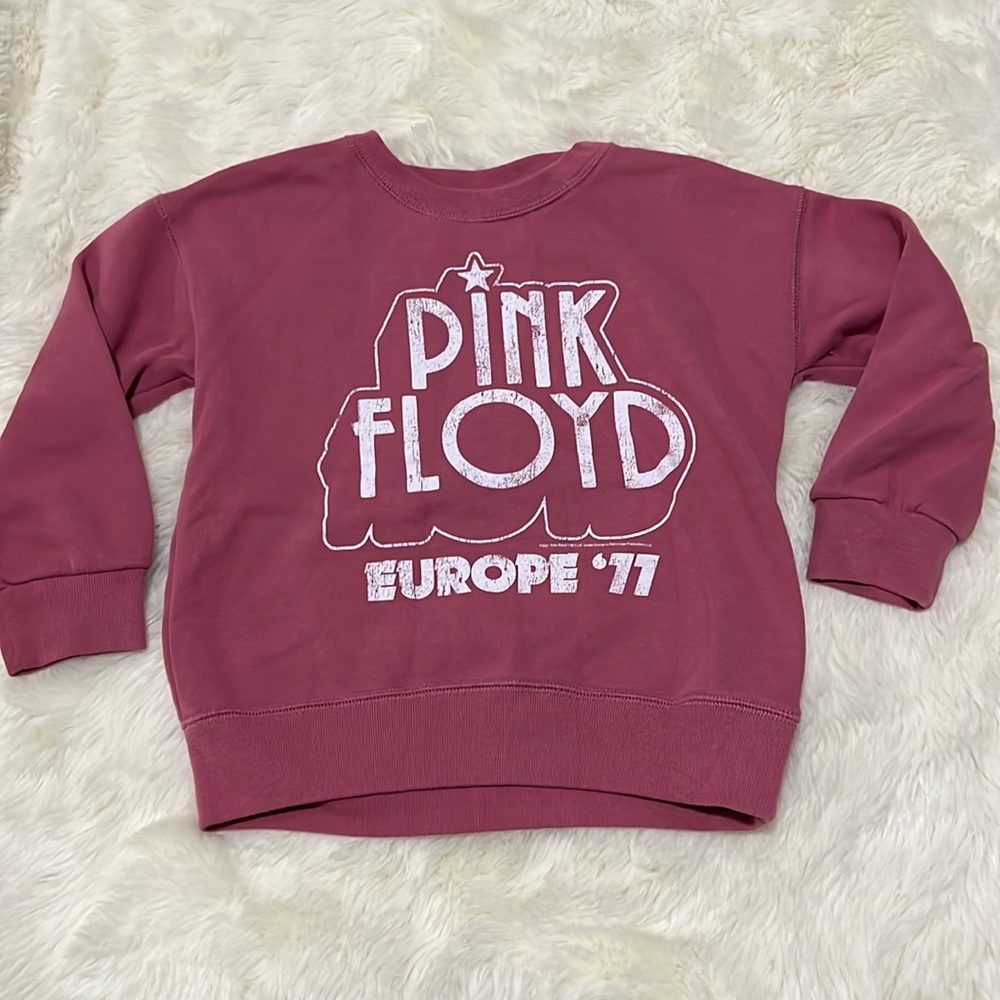Abercrombie kids Pink Floyd sweatshirt girls 5/6